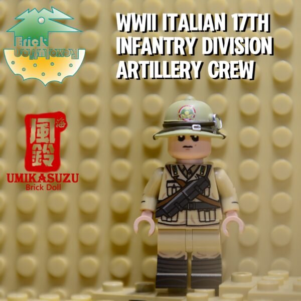 Italian artillery minifigure #1